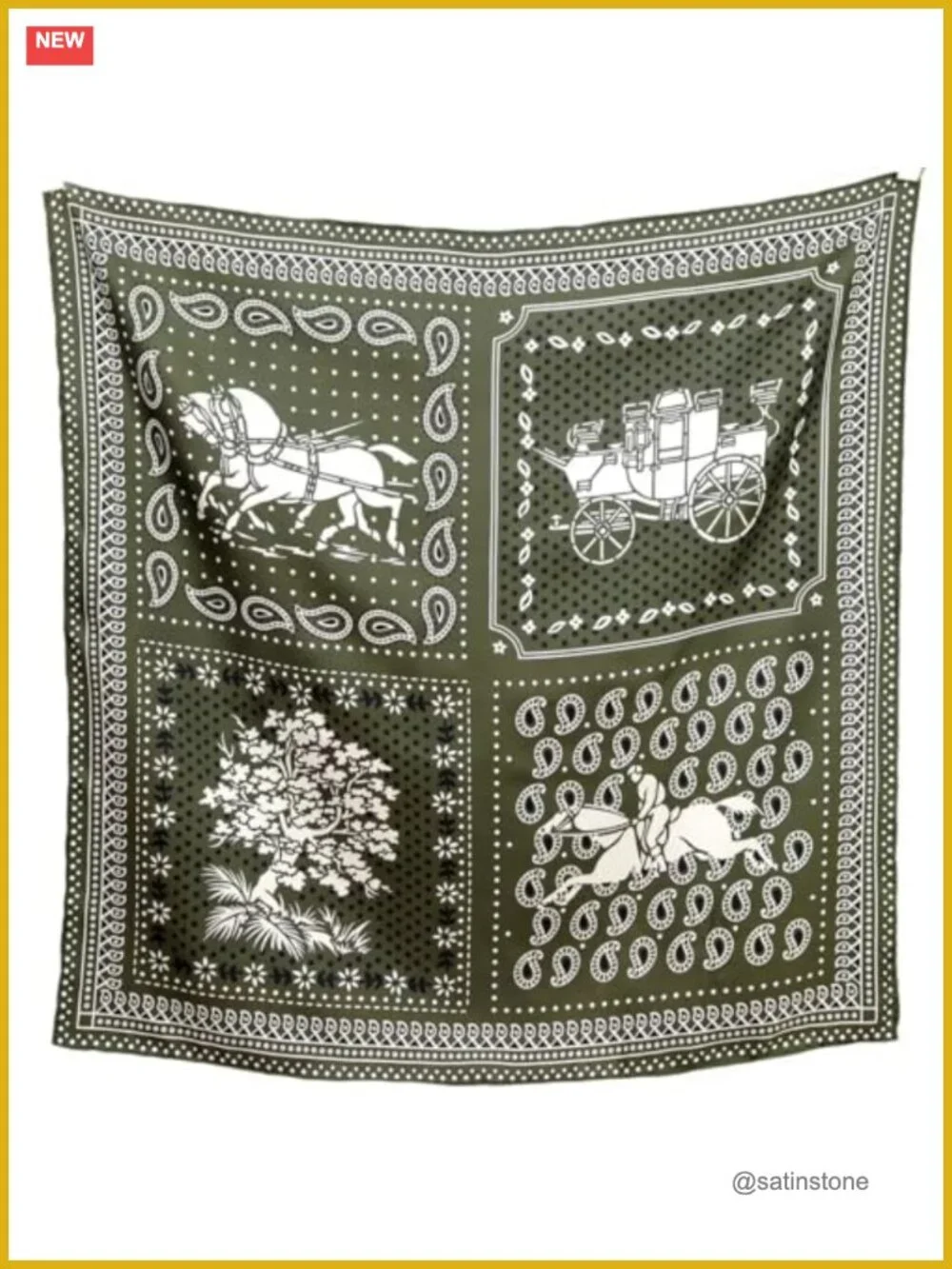 100% Mulberry Silk Scarf Women 35